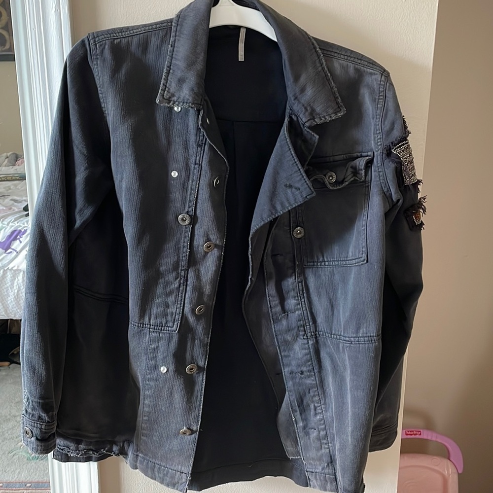 Free people military jacket
